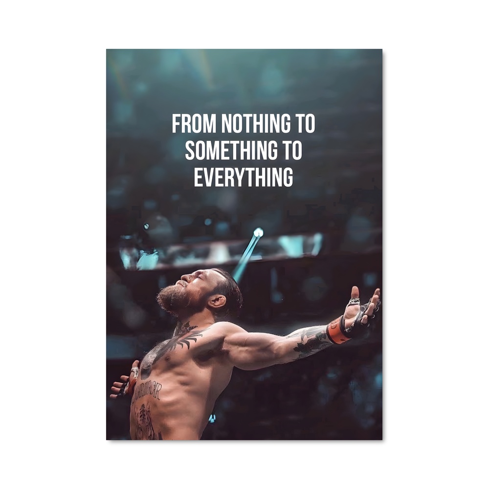 Poster Conor mcgregor podcast – affiche MMA